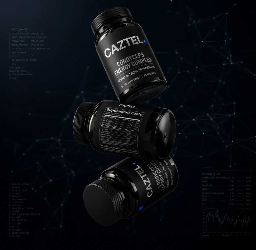 CAZTEL | Energy Protocol - High-Performance Cordyceps